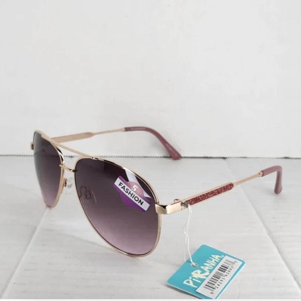 Piranha Superstar 11 Pink Aviator Sunglasses